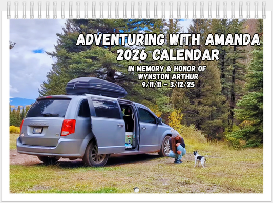 2026 Adventuring with Amanda Wynston Tribute Calendar